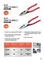 Diagonal Cutting Pliers / Slip Joint Pliers