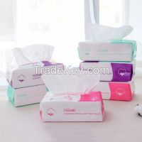 Pure Cotton Face Towel Cotton Makeup Remover Soft Facial Tissue