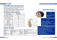 Hearing Aid Amplifier VIVOPRO201