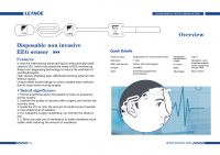 Disposable Non Invasive EEG Sensor