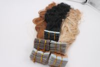 Supplier Remy 100% Human Skin Weft Invisible Double Faced Russian Tape Hair Extension