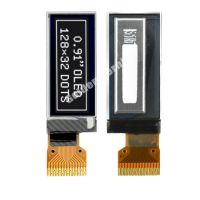 Shenzhen Factory White SSD1306 128X32 0.91'' Inch I2C OLED 0.91 OLED Display 