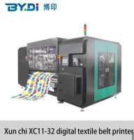 High Speed Large Format T Shirt Cotton Fabric Digital Printing Machine For 32 Ricoh G6 Print Head Xc11-32