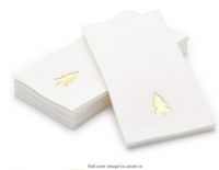 12x17inch airlaid paper napkin with one foil print