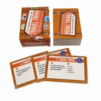 Jp083 Manufacturer Supplier Custom Quiz Card Game Printing