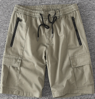 Men's 100% cotton woven shorts 