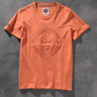 Men's 100%cotton printed T-shirt