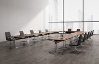 Steel conference table series