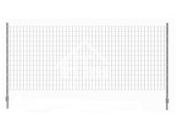 Best selling low carbon galvanized welded wire mesh fence