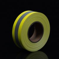 High Visibility Silver Yellow Flame Retardant Reflective Tape For Clothing