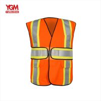 High Visibility Adjustable Security Custom Safety Vest