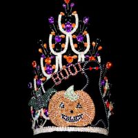 Rhinestone Halloween pageant crowns