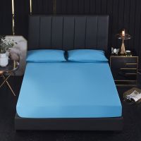 100% Polyester Microfiber Solid Bedding Fitted Sheet
