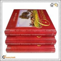 Top Quality Round Spine Hardcover Book Printing China