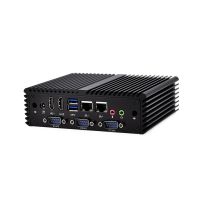 Kettop Fanless Mini PC Mi4200C4 Intel core i5 Processor Dual LAN 4 COM Ports Fanless Mini Industrial PC X86 SIM 3G/4G Support Windows/Linux