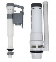 cistern flush mechanism with dual flush