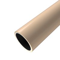 Yusi customized pipe fittings beige ABS coated steel pipe