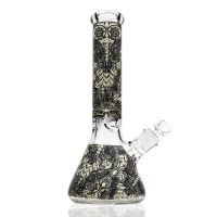 Black Water Glass Smoking Bongs