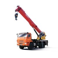 Spc250t4 Sany Truck-mounted Crane (spc)) Using Kamaz43118 Chassis For Russian Market