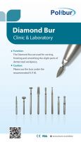 Dental Diamond burs from Polibur