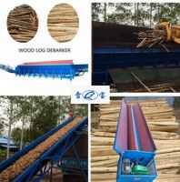 Wood Log Debarker For Wood Chip Production Factory