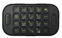 Keyboard for visually impaired person.