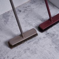Home indoor floor broom with long stainless steel handle