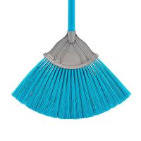Cleaning tools high quality household PP plastic wholesale broom with PP PET bristle