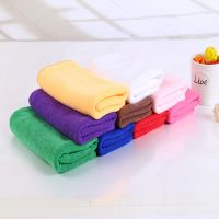 Soft Microfiber Cleaning Towel Absorbable Glass Kitchen Cleaning Cloth Table Window Car Dish Towel Rag Household
