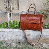 Leather Bag for laptop and office use