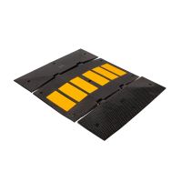 Recycled Rubber Traffic Safety Road Bump Car Speed Hump