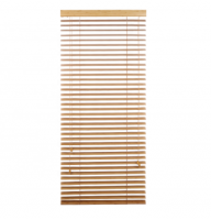 YUTONG high quality 50/63mm mat wooden venetian blinds horizontal curtains supplier