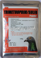 Bird Pigeon Medication Trimethoprim Sulfaquinoxaline   Powder