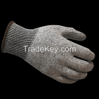 13G 4543C PU Cut Resistant Work Gloves