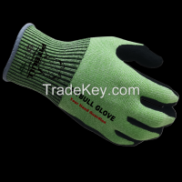 13G 4543D Foam Nitrile Cut Resistant Gloves Work Gloves
