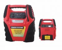 Heavy duty 1000A peak 12V lead acid battery jump star with air compressor and USB tire inflator worklight jump starter