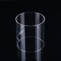 Boyue Heat Resistance Transparent Quartz Glass Tube High-temperature Large Diameter Quartz Tube