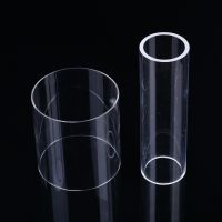 Clear Cut Short Length Fused Silica Quartz Glass Tube Quartz Tube For Uv Lamp