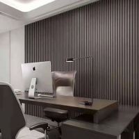 Wooden Plastic Composite WPC Wall Panel for office decoration