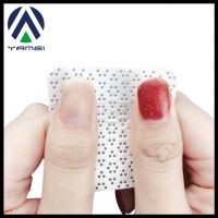 Yamei 100PCS Nail Polish Remover Pads Cleaning Cosmetics Nail Magic Cotton Pads