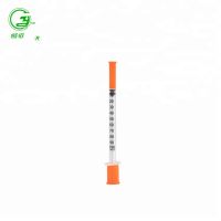 EO gas sterilized syringe insulin with needle 29G/30G/31G