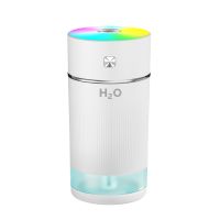 240ml rosy clouds ultrasonic home car office travel desktop portable mini usb humidifier with led light