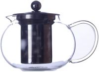 Ball Shaped Glass Teapot
