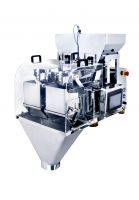 Linear weigher 2 head filling machine