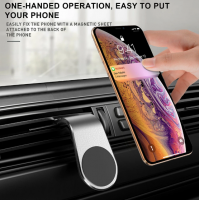 The Top Selling BigHe Car Phone Holder Car Air Outlet Mount Clip Car Accessories Interior Stand GPS Gravity Bracket Car Accessories Support for iPhone Samsung Huawei