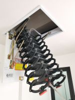 10 ft loft  folding stairs carbon steel for house