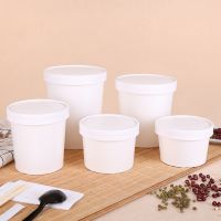 Biodegradable Eco Friendly Food Grade Leakproof Frozen Yogurt Kraft Paper Bowl