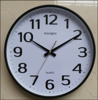 Simple Round Wall Clock Home Decor Accurate Needle Wall Clocks For Living Room