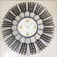 New arrival factory directly supply large size round quartz wall clock