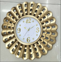 Factory Supply gold and stylish Decorative Wall Clock